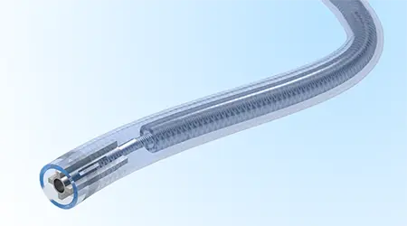 Schematics of the milli-spinner device